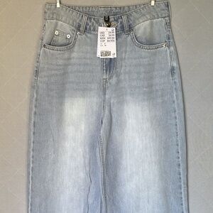 Divided - H&M - Wide Leg Light Weight Denim - Size 0 - NWT